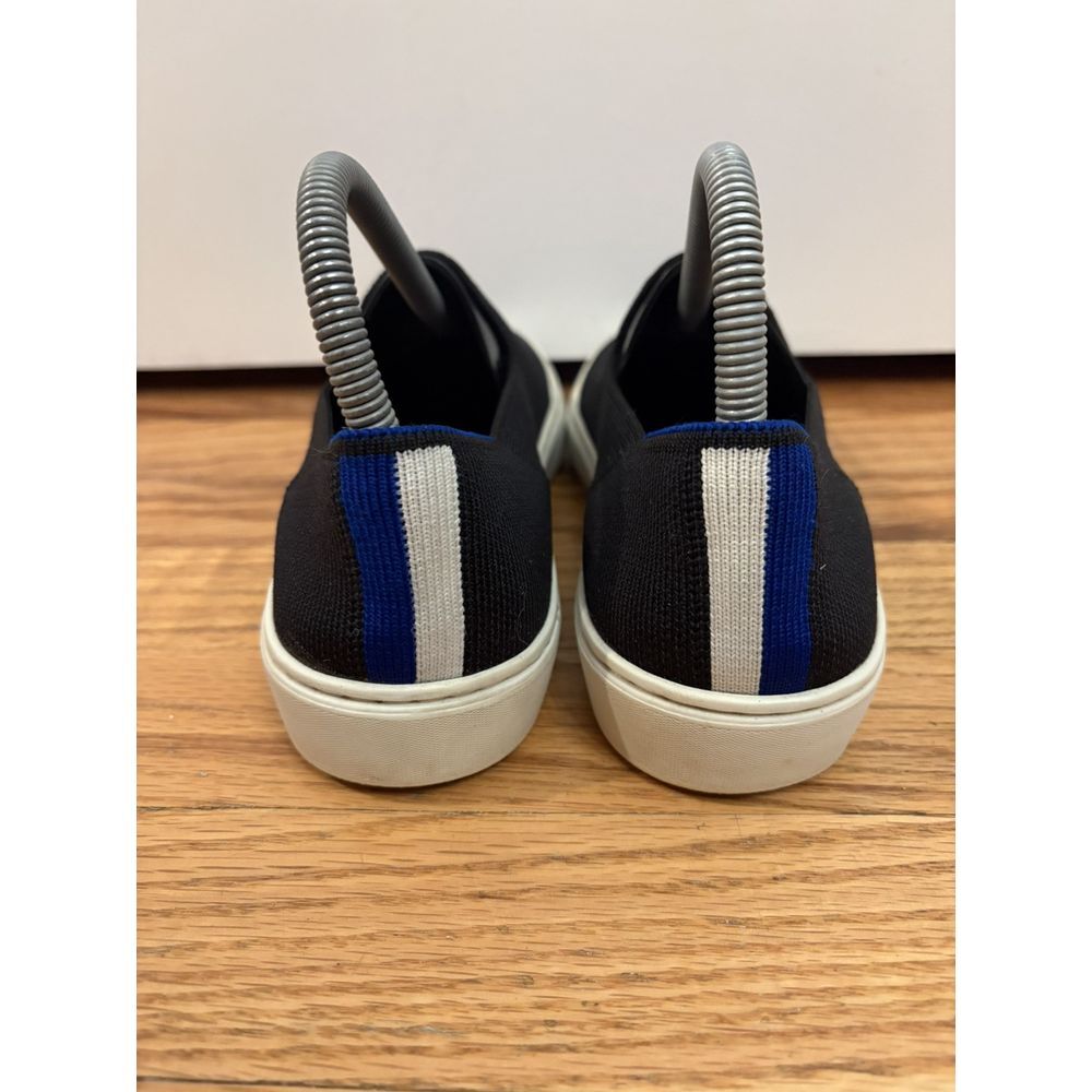 Rothy's Women's The Original Slip-On Black Knit Washable Sneakers Size 7 - Picture 5 of 7